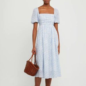 Few Moda OPT River Dress - Never Worn - Blue Floral - Size S